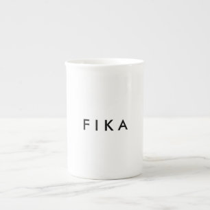 F I K A Bone China Mok