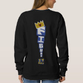 F.I.O. “Crown” Sweatshirt Dark  (Dos)