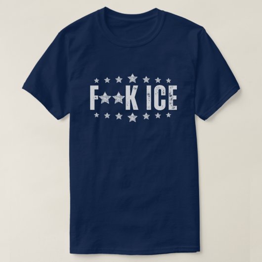 F ICE Protest T-shirt (Design voorkant)
