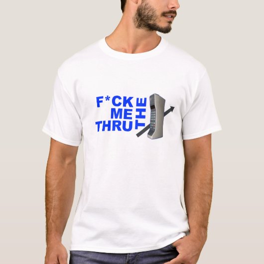 F Ik door de telefoon T-Shirt (Voorkant)