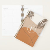 F - Initiaal Monogram Letter F Abstract ontwerp Planner (Display)