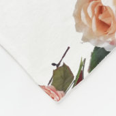 F Initial Gem Design Fleece Deken (Hoek)