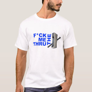 F je par le T-shirt de téléphone