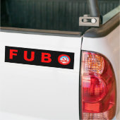 F*** Jij Barack Obama Bumpersticker (Op Truck)
