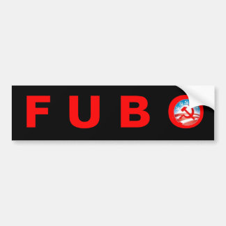 F*** Jij Barack Obama Bumpersticker