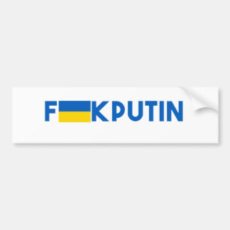 F**k Poetin Bumpersticker