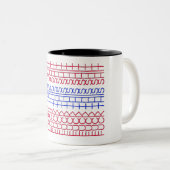 F**k This Shit-Hidden Message,Funny White Coffee Tweekleurige Koffiemok (Voorkant rechts)