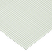 F & L Darker Green Gingham Tafelkleed (Gekanteld)