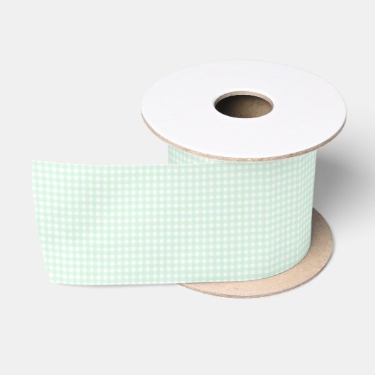 F & L Green Gingham Lint (Spoel)