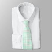 F & L Green Gingham Stropdas (Gebonden)