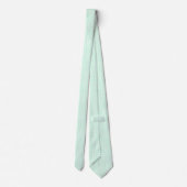 F & L Green Gingham Stropdas (Achterkant)