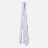F & L Licht Paarse Gingham Stropdas (Achterkant)