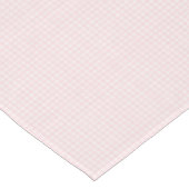 F & L Pastel Pink Gingham Tafelkleed (Gekanteld)