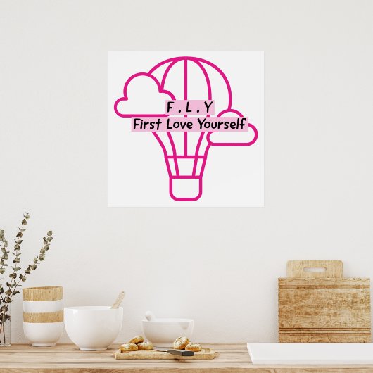 F.L.Y POSTER (Keuken)