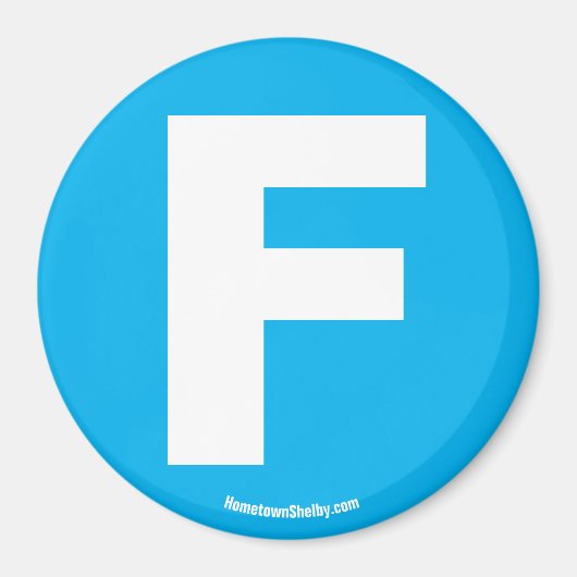 F MAGNEET (Voorkant)