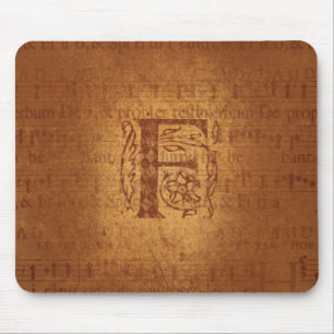 F monogram muismat