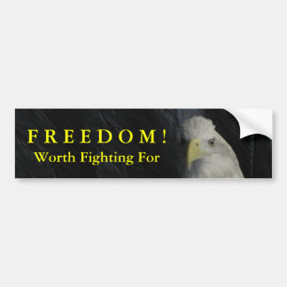 F R E E D O M! Het gevecht voor de wortel! Bumpers Bumpersticker