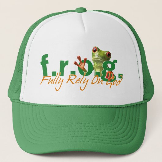F.R.O.G. Casquette (Devant)