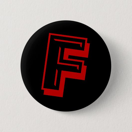 F RONDE BUTTON 5,7 CM (Voorkant)