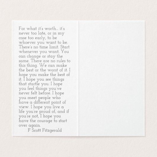 F. Scott Fitzgerald (Inside Unfolded)