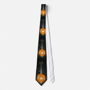 f~Style mandolin necktie Stropdas