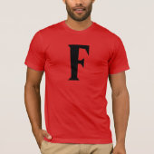 F T-SHIRT (Voorkant)