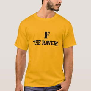 "F The Ravens" Steelers ventilatoren t-shirt