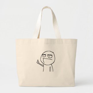 F U guy Grote Tote Bag