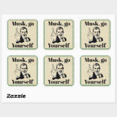 F U Musk Sticker (Vel)