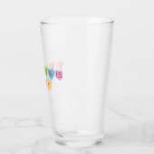 F VALENTIJNSDAG - Snoepjes harten banner Glas (Links)