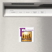 F voor vrienden magneet (Insitu (Vaatwasser))