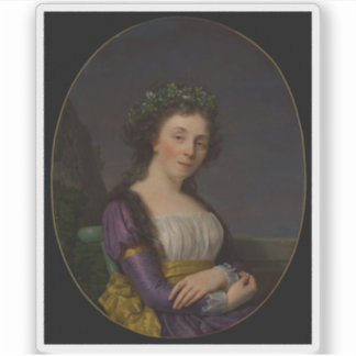 F.X. Fabre - Portret van Marie-Louise Joubert Sticker
