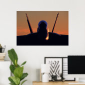 FA-18 Hornet Poster (Thuiskantoor)