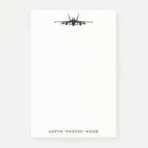FA-18C Hornet Personaliseer Post-It Note Pad
