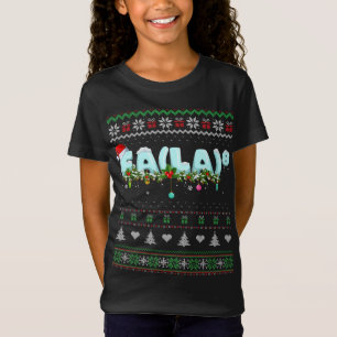 FA 8 Ice Music Docent Kerst Lelijke trui Sant T-shirt