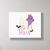 Fa BOO Lous Fa BOO Lous Halloween Ghost Canvas Afdruk (Voorkant)