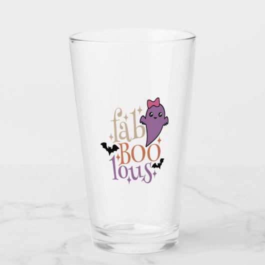 Fa BOO Lous Fa BOO Lous Halloween Ghost Glas (Voorkant)