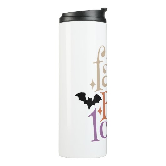 Fa BOO Lous Fa BOO Lous Halloween Ghost Thermosbeker (Gedraaid links)
