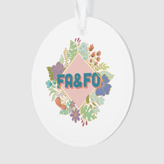 FA&FO - Klik hier en ontdek het Ornament (voorkant)