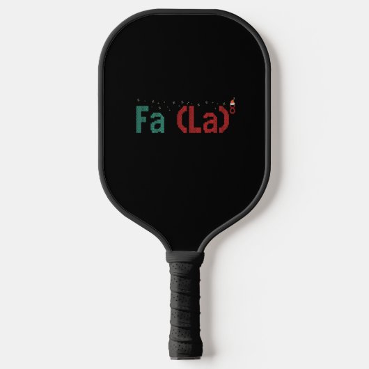 FA (LA)8 Grappig nerdy Wiskunde kerstcadeau Pickleball Paddle (Voorkant)