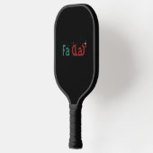 FA (LA)8 Grappig nerdy Wiskunde kerstcadeau Pickleball Paddle (Links)