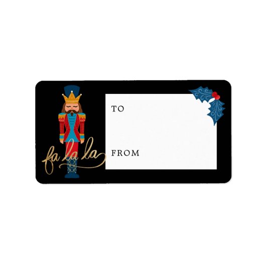 Fa La Christmas Nutcracker À et de Black Étiquette (Devant)