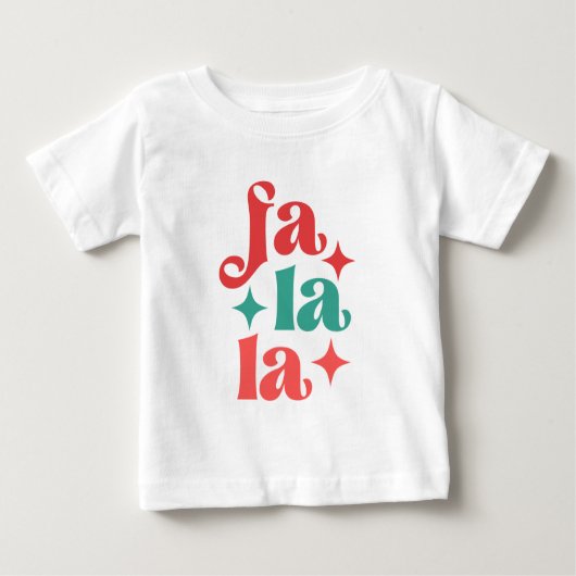 Fa La La - Feestelijke Vakantie Typografie Design (Voorkant)