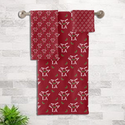 Fa La La Festive Holly Christmas