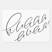 Fa la la la holiday Wrapping Paper (Voorkant 2)