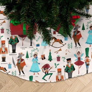 Fa La La La kerstNutkraker Ballet Dancer Kerstboom Rok