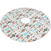 Fa La La La kerstNutkraker Ballet Dancer Kerstboom Rok (Gekanteld)