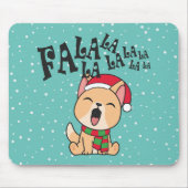 Fa La La La La La La La La Kerstdog Singing | Mous Muismat (Voorkant)