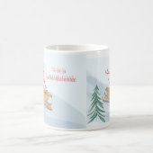 Fa-la-la-la-la-la-la-traîneau Fancy Chat mug (Centre)