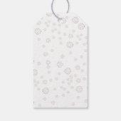 Fa La La La La La Merry kerst Cadeaulabel (Achterkant)